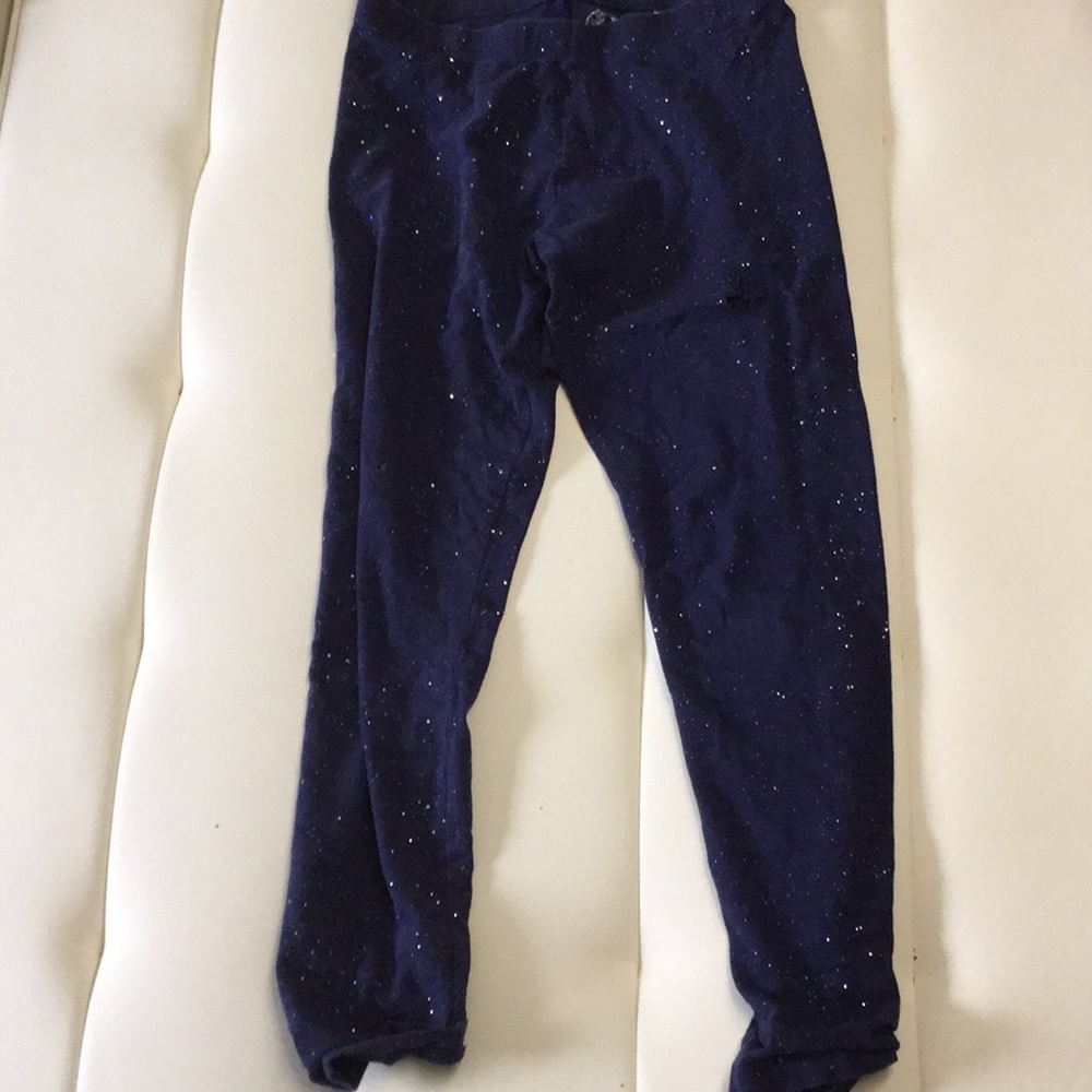 Sparkling Navy Blue Leggings